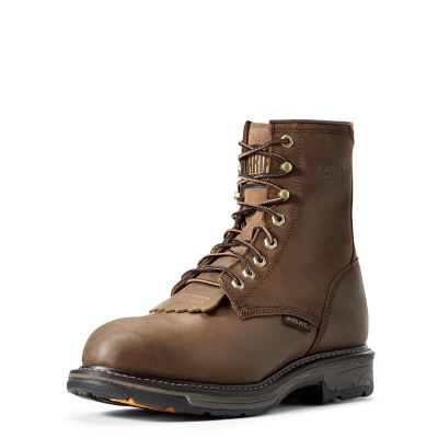 Ariat Workhog 8" - Werkschoenen Bruin Heren - 26767-475